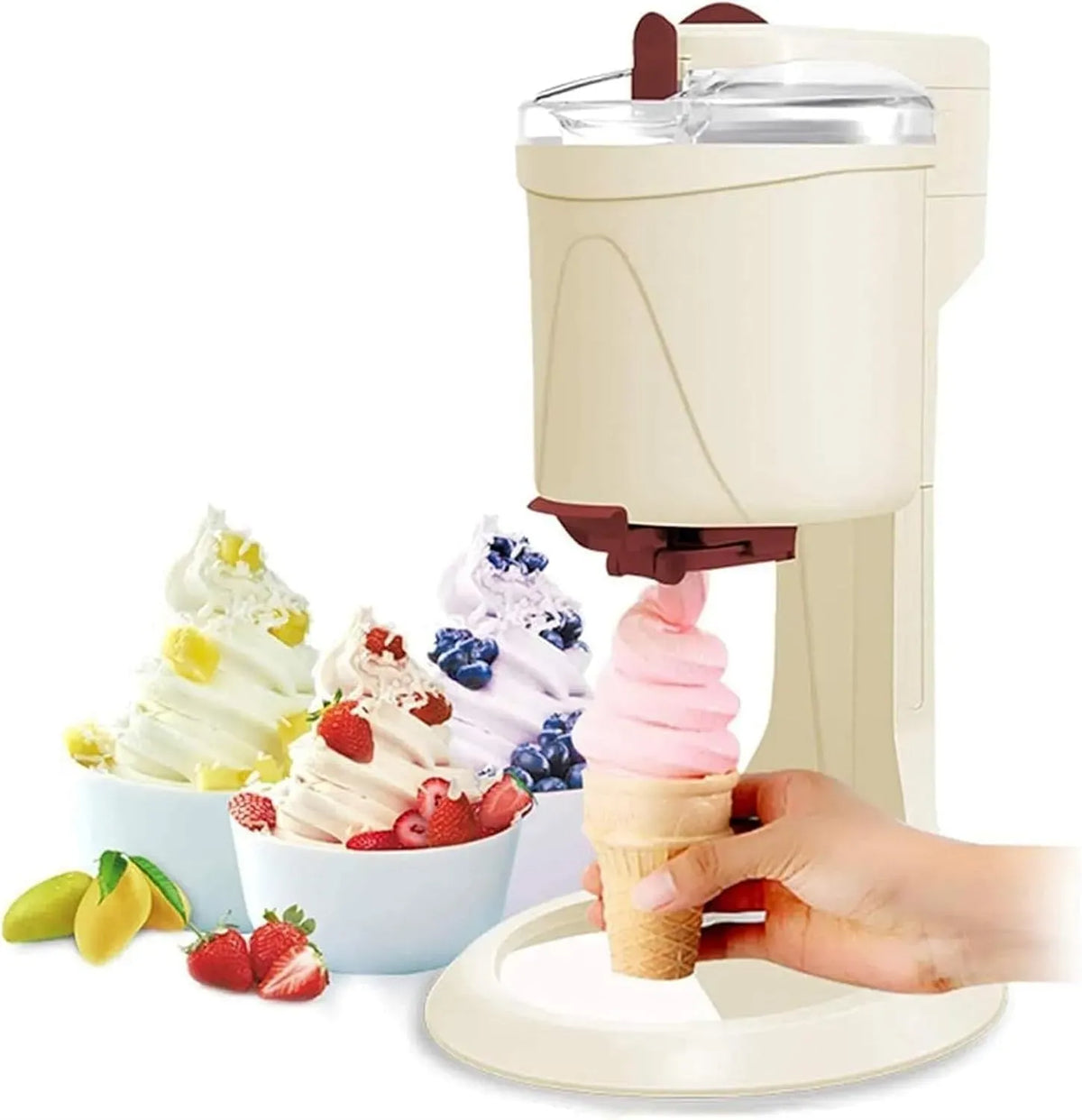 Blender, mixeur électrique, machine à glace et sorbet, Machine à crème glacée molle