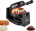 Machine à donuts, 1800 W, machine à beignets, gril, revêtement antiadhésif, machine à gâteau grille-pain domestique