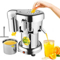 Extracteur de jus, 53 x 52 x 95 cm, 120 W, 370 W, professionnel, acier inoxydable, 20 Oranges/Minute, Presse-Orange en Acier Inoxydable