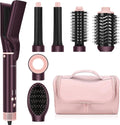 Lisseur cheveux, fer à lisser, Air styler 7 en 1 PARWIN PRO BEAUTY MaxAIR 2, 110,000 RPM sèche-cheveux, 0 fer à friser automatique double tension