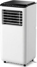 Climatiseur 24h, portable, minuteur, 11000 BTU, 2 Vitesses, Affichage Numérique, Ventilateur pour Grande Pièce avec Kit Installation