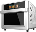 Cecotec Four électrique, 30 L, 1700 W, tactile, gril, 10 Modes, Cecotec Four Friteuse à Air Chaud 30L Bake&Fry 3000 Touch Steel Connected. 1700W
