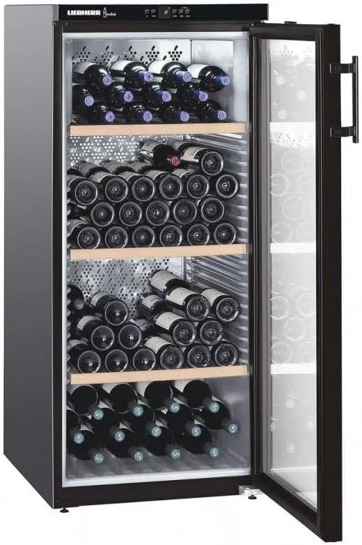 Liebherr Clayette de réfrigérateur en acier inoxydable pour réfrigérateurs et congélateurs professionnels, Cave de vieillissement Liebherr WKB3212