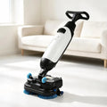 Monobrosse, machine monobrosse de nettoyage, polisseuse électrique, 17 pouces, professionnel, blanc, pour Parquets