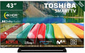 Toshiba 43UV3363DG Smart TV, 43 pouces, téléviseur, 4K UHD, noir, Toshiba 43UV3363DG TV 109, 2 cm, m2