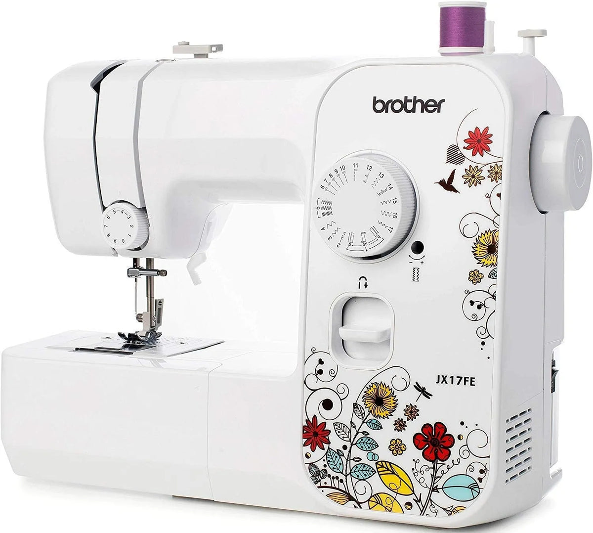 Brother JX17FE Machine à Coudre, Portable, machine à coudre électrique, pour Débutants