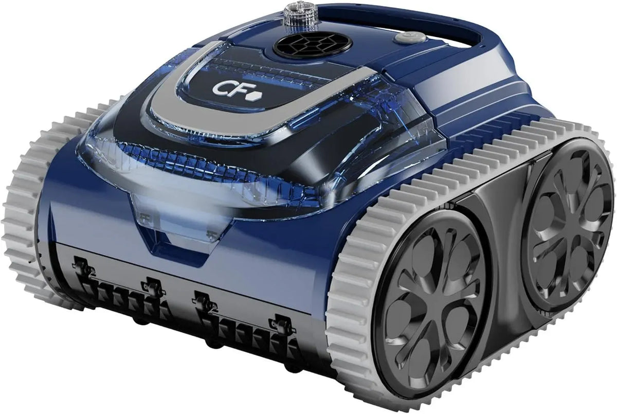CF400CL Batterie, Robot, robot nettoyeur de piscine, 120 m, autonome, sans fil, pour Piscine jusqu'à 120m²
