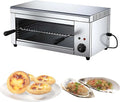 Four électrique, 2000 W, 50 à 300 °C, gril, professionnel, acier inoxydable, Récipient Collecteur