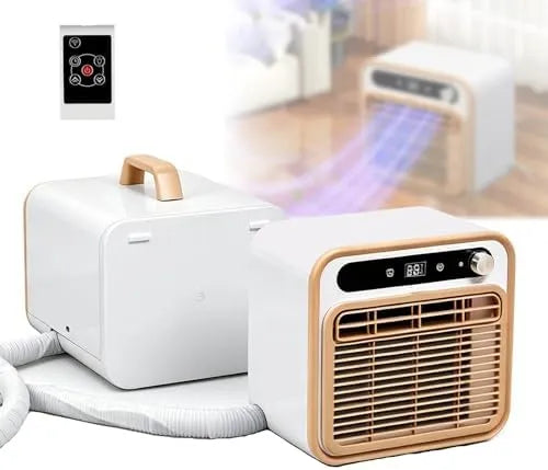 Climatiseur, 1500 W, portable, tactile, minuteur, Wi-Fi, silencieux, camping, Climatiseur Split 1500W Silencieux avec WLAN Télécommande Touch Timer