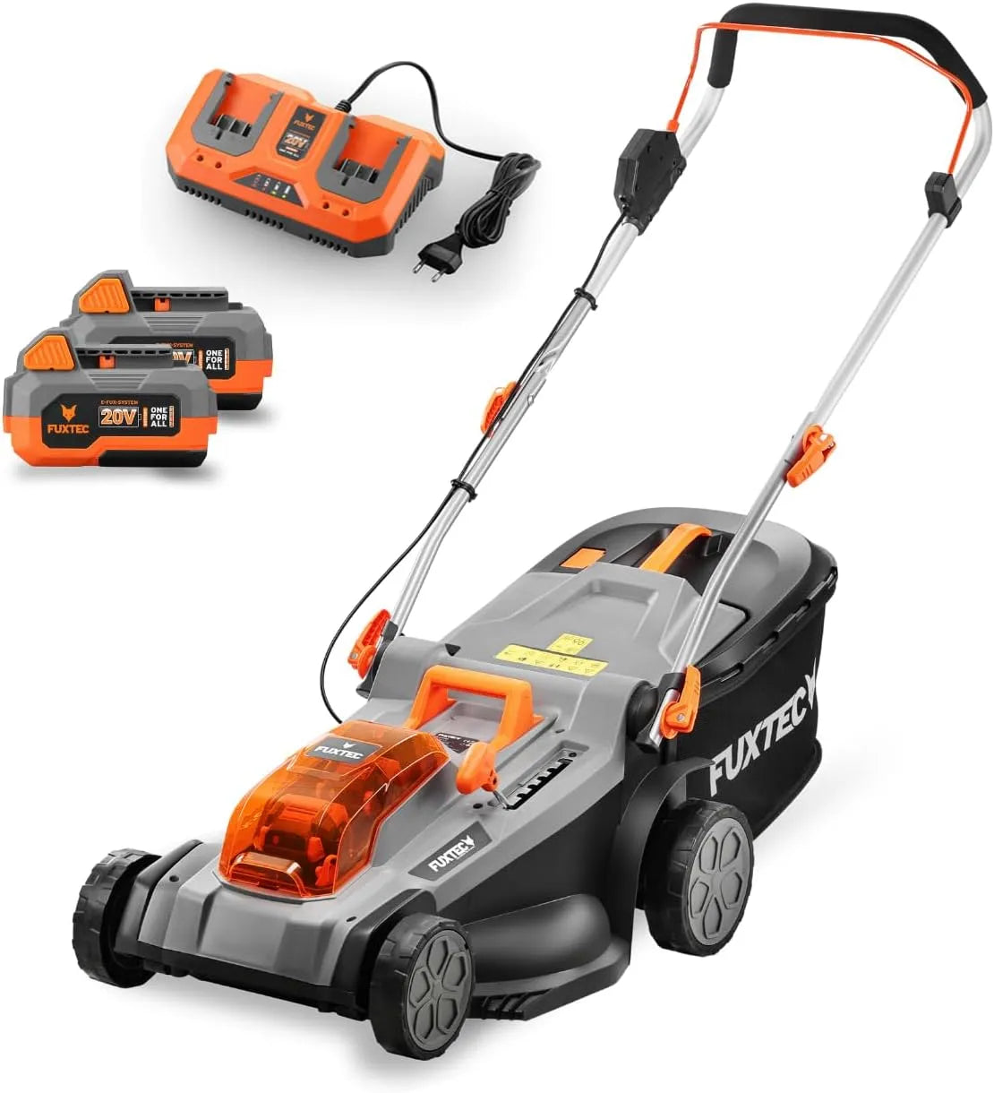 E2RM37 Chargeur, Batterie, 37cm, 40 V, 37 cm, sans fil, FUXTEC