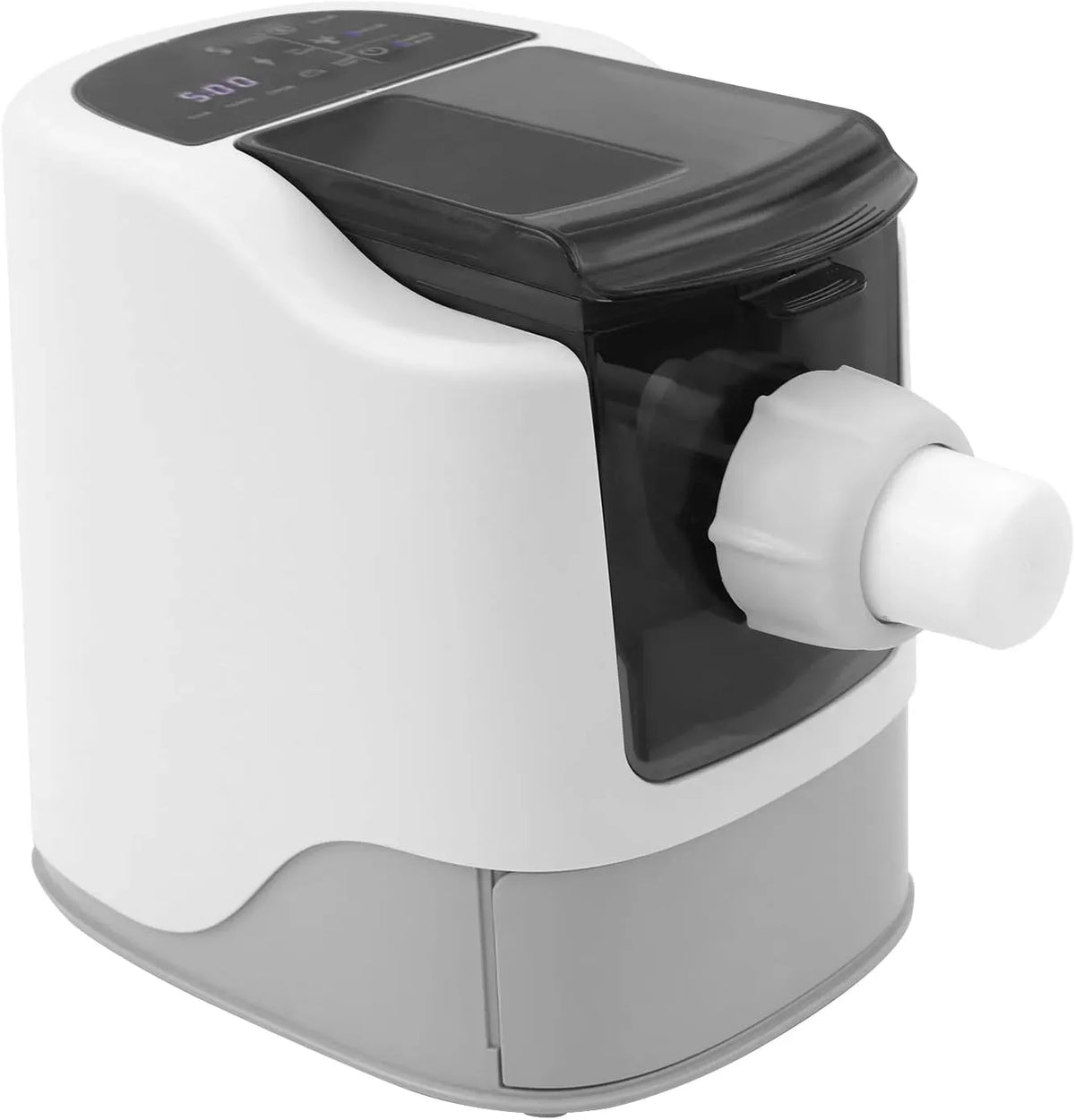 Machine à pâtes, 34cm, 260 W, machine à nouilles, acier inoxydable, 13 Moules Inoxydable, machine Raviolis Pétrissage 360° 260W