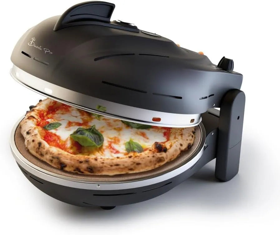 Four électrique à pizza, 100 % design et brevet Made in Italy, 0 avec biscotto pour hautes performances