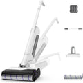 Rowenta Aspirateur, blanc, Autonomie de 60 minutes, Nettoyage et séchage automatique 65°C, X-Clean 10