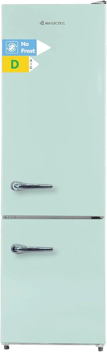 Congélateur 168L/68L, 236 L, No Frost, armoire congélateur, vert, 179cm, 236L, magictec Frigo vintage, Retro réfrigérateur congelateur, Contrôle