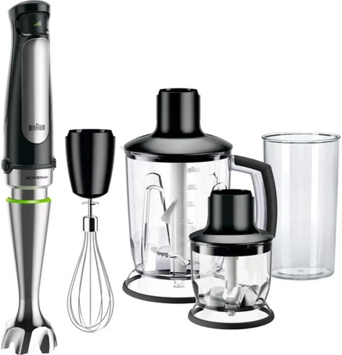 Braun MQ745 Blender, 10 x 5,7 x 39,6 cm, noir