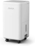 Rowenta 16L/jour DH5260F0 Déshumidificateur, silencieux, blanc, séchage 30 % plus rapide