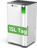 Déshumidificateur, 35 dB, DR.PREPARE 15L/J 24H, minuteur, 3 Modes