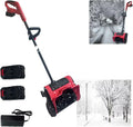 Brosse, machine de déneigement, 32 cm, 21 V, 8 m, sans fil, pour cour et route