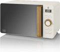 Micro-ondes SM22036WHTNEUN, 20 L, 800 W, minuteur, four micro-ondes, blanc, Minuterie 30 min, 6 Niveaux de Fonctionnement
