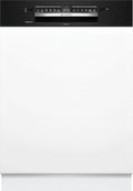 Bosch SMI4HCB07E Lave-vaisselle, 60 cm, Home Connect, encastrable, silencieux, noir, Silence Plus, Série 4, Option Séchage Extra, Paniers flexibles et