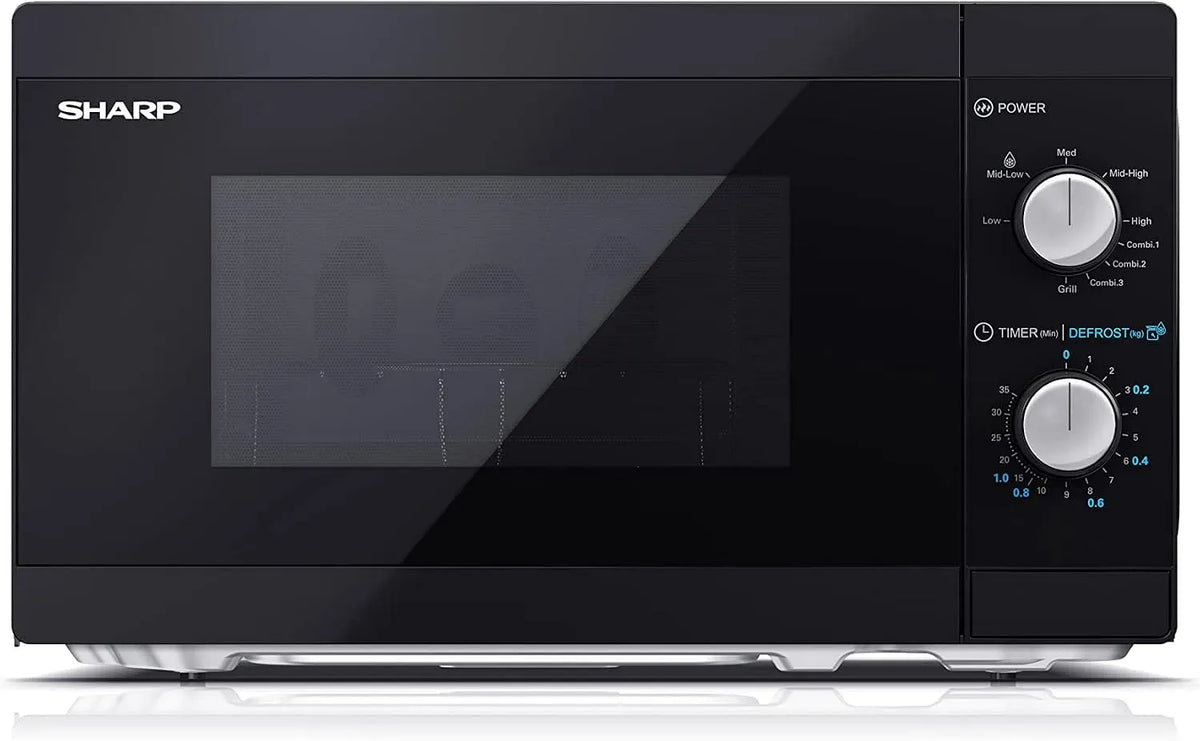Sharp YC-MG01E-B Micro-ondes, 20 L, gril, four micro-ondes, noir
