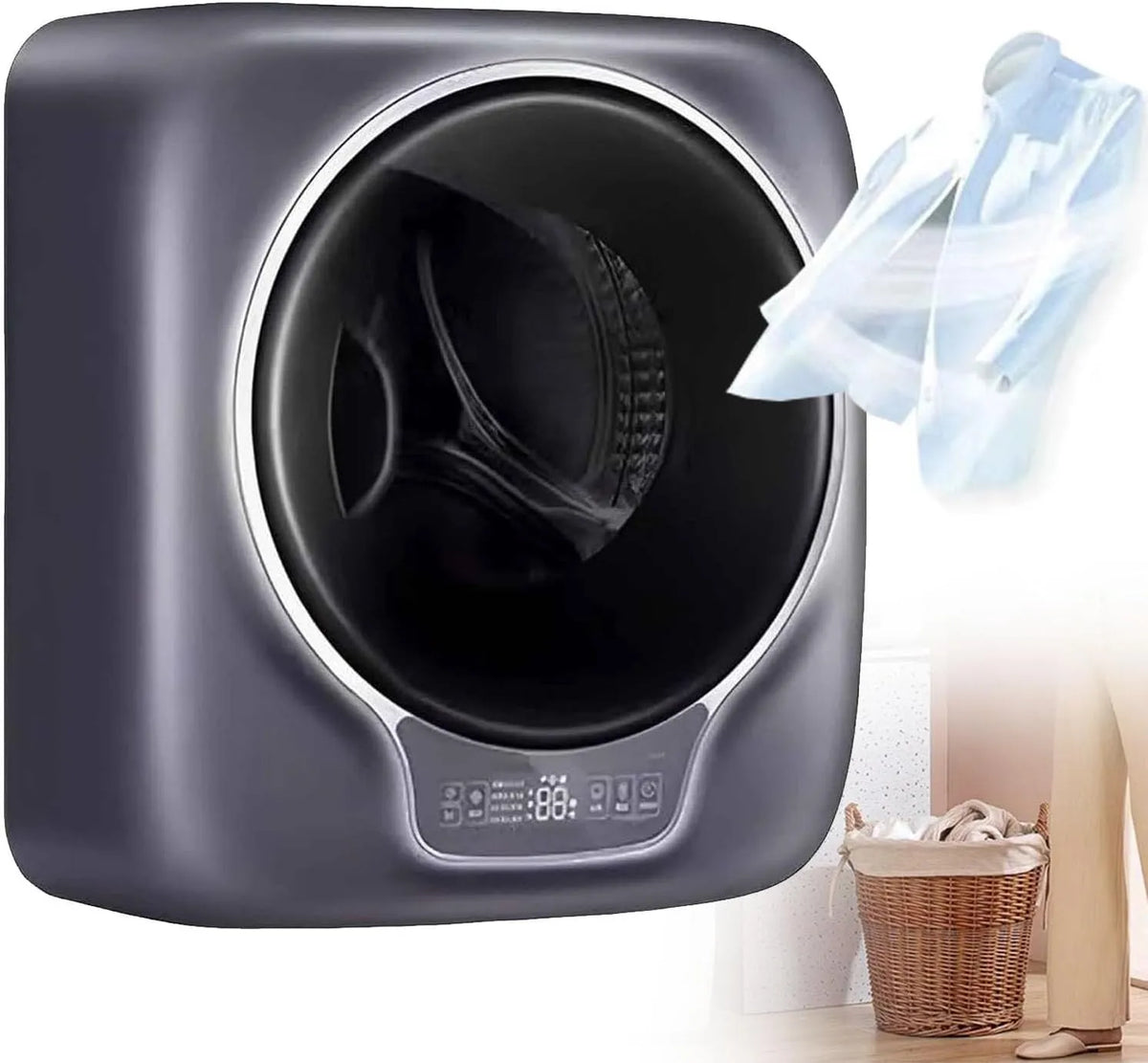Lave-linge, 3 kg, machine à laver le linge, Mini Machine À Laver Et Sèche-Linge De 3 Kg