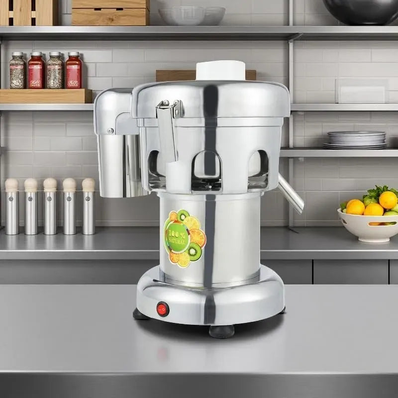 Extracteur de jus, 370 W, professionnel, acier inoxydable