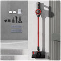 Aspirateur, vapeur, rouge, appareil électrique d'aspiration, Balai Aspirateur Laveur 5 en 1 Compact