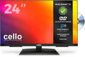 Smart TV, 24 pouces, téléviseur, Cello C2424F, triple tuner DVB-T2, S2, Son Parfait Idéal pour Les Petites pièces