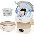 Lave-linge, 15 L, portable, camping, 15L Machine à Laver Pliables, Mini Machine à Laver pour Petits Vêtements, Dortoirs