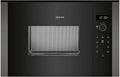 NEFF HLAWD23G0 Micro-ondes, encastrable, four micro-ondes, utilisation facile grâce au bouton rotatif et à l'écran LED Plus, programmes automatiques