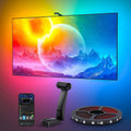 Smart TV, 85 pouces, téléviseur, Wi-Fi, éclairage LED, Govee T2 Envisual avec Double Caméras, 0.9m*2+1.6m*2, Double Perles Lumineuses, s'adapte aux TV