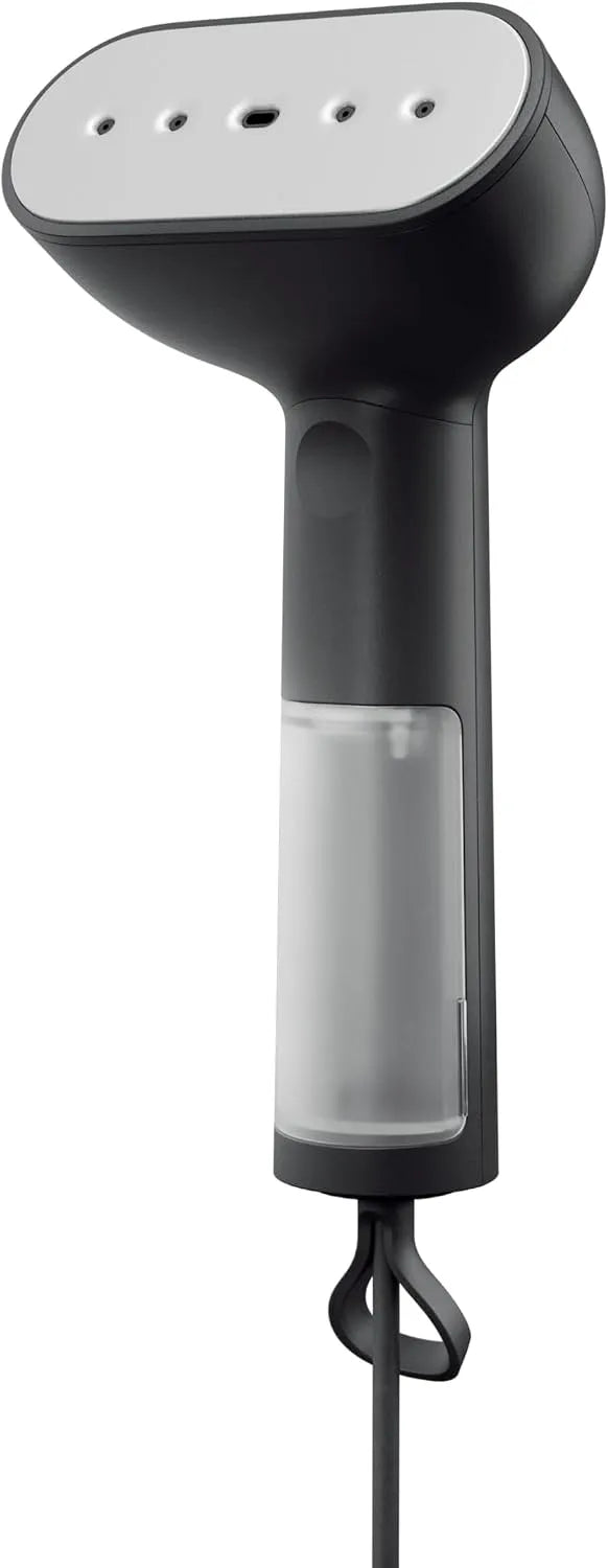 SteamerPortable, 1350 W, 21 g, grand réservoir, vapeur, fonction chauffante, noir