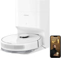 Robot aspirateur D10, aspiration 6000 Pa pour tapis et poils d'animaux, Batterie 285 Min, 90 j