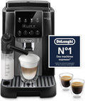 De'Longhi ECAM220.61.GB Machine à café automatique, tactile, noir, Boissons à une Touche, Expresso et Cappuccino, Mousseur LatteCrema
