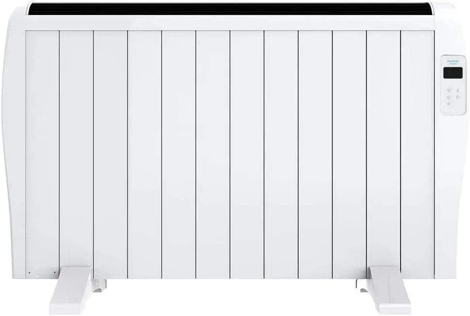 Cecotec Radiateur électrique, 2000 W, minuteur, Wi-Fi, écran LCD, 12 éléments, contrôle Wifi, 3 modes