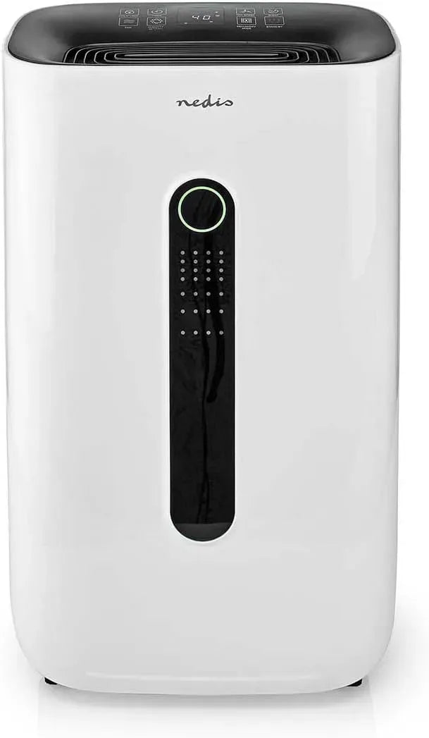 Déshumidificateur, Nedis DEHU20WTW, Wi-Fi, blanc, Pour pièces jusqu'à 195 m³
