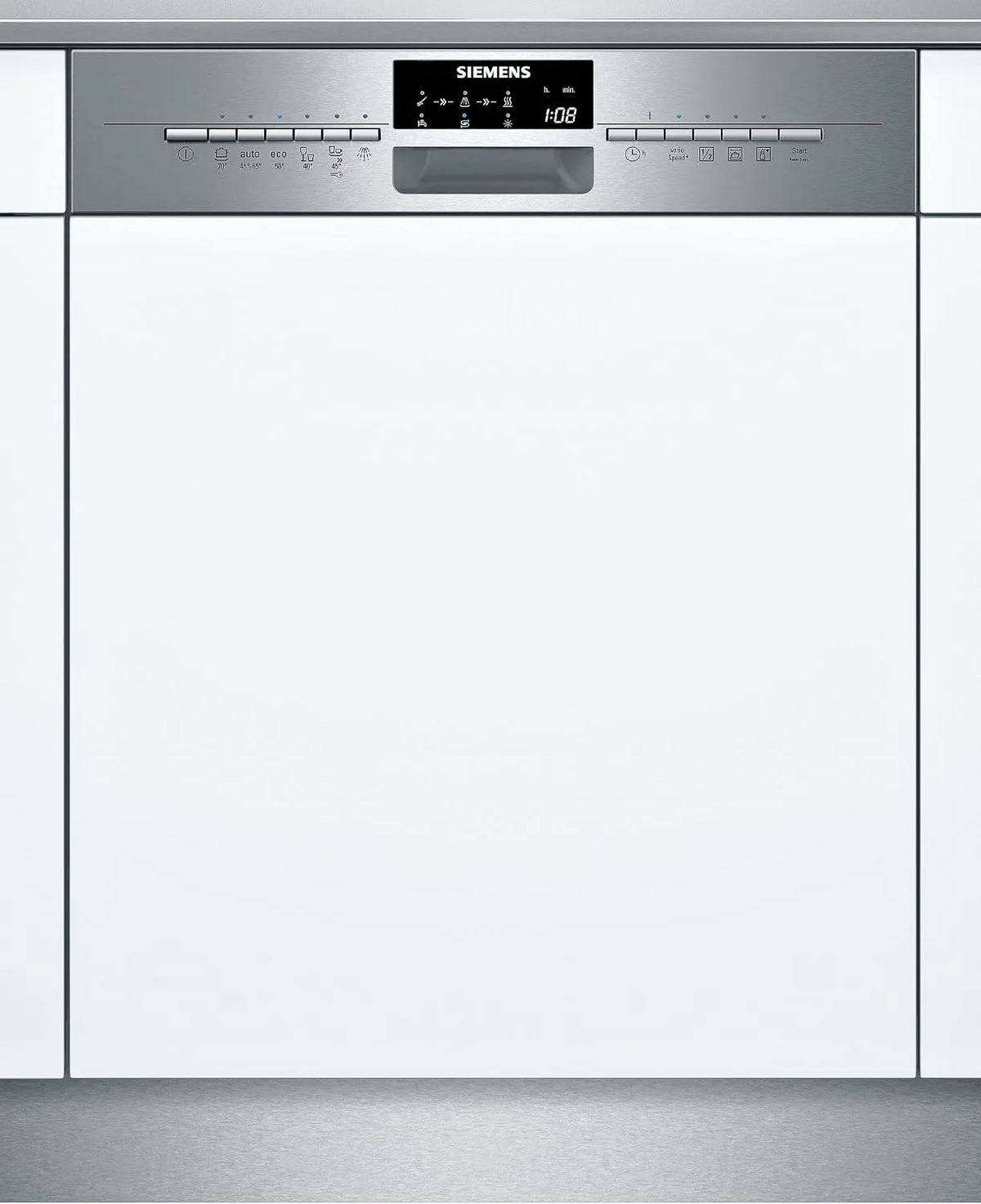 Siemens SN56N594EU Lave-vaisselle, 42 dB, classe énergétique A, acier inoxydable, 14 places, départ différé, nettoyage automatique