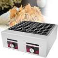 Poêle grill, revêtement antiadhésif, professionnel, Grill Professionnel 56 pièces avec moules antiadhésifs, Appareil à takoyaki à gaz