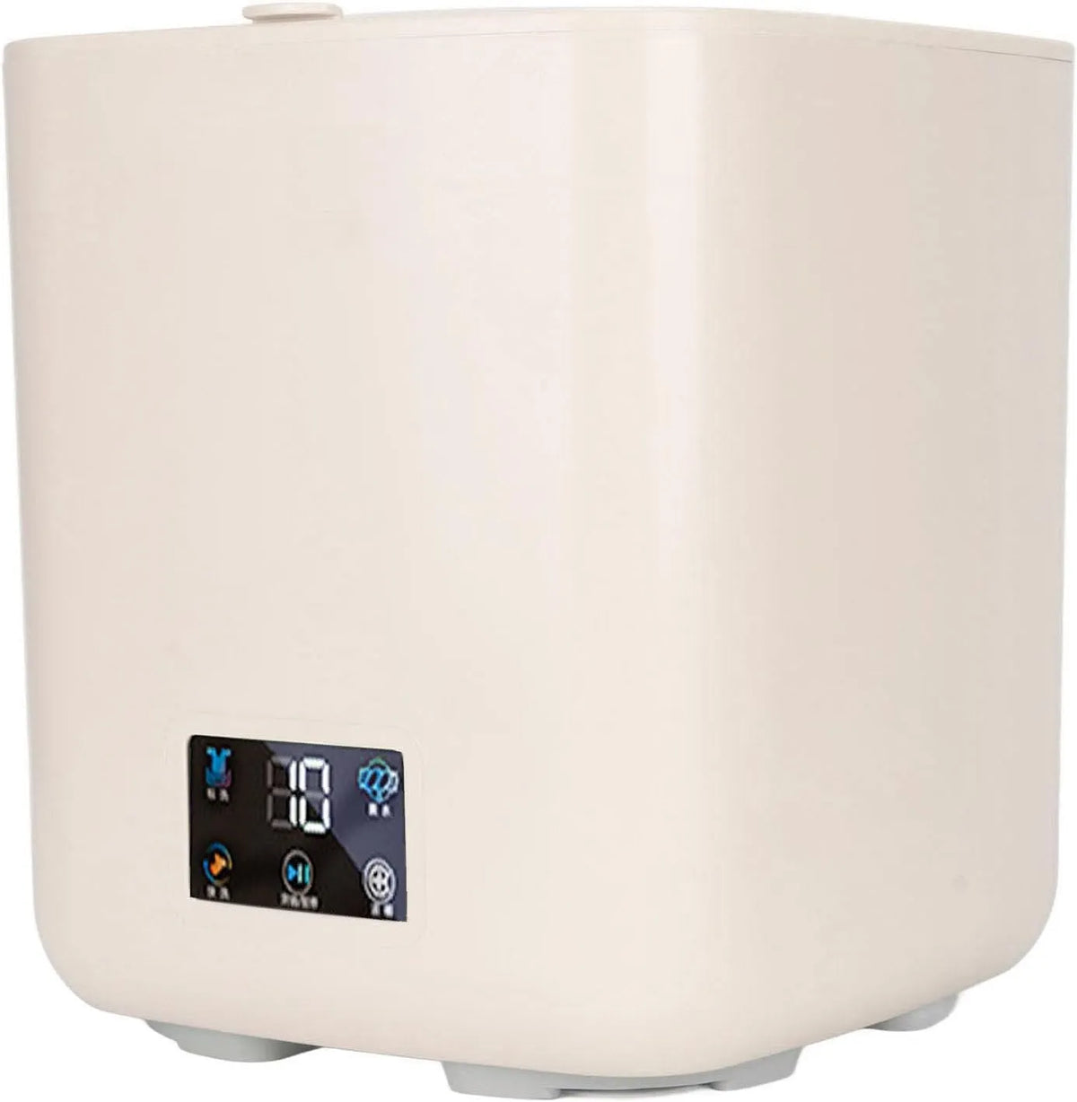 Lave-linge, 7 L, portable, tactile, écran LCD, Grande capacité de 7 L
