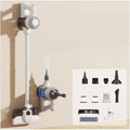 Aspirateur, vapeur, blanc, appareil électrique d'aspiration, Balai Aspirateur Laveur 5 en 1 Compact