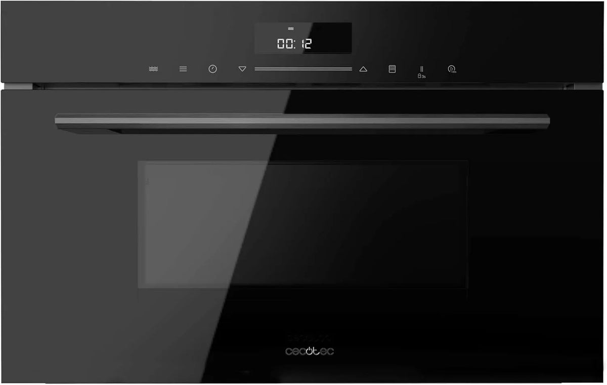 Cecotec Bolero Hexa MWO703800 Micro-ondes, 34 L, 1450/1100, 2300 W, tactile, encastrable, gril, four micro-ondes, Fonction 2 en 1, 1100W Gril
