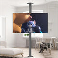 Meuble TV 850-1095mm, 75 pouces, écran LCD, Cadre Rotatif À 360 Degrés pour Téléviseur LCD, THEGA Support TV Pivotant À Mouvement Complet
