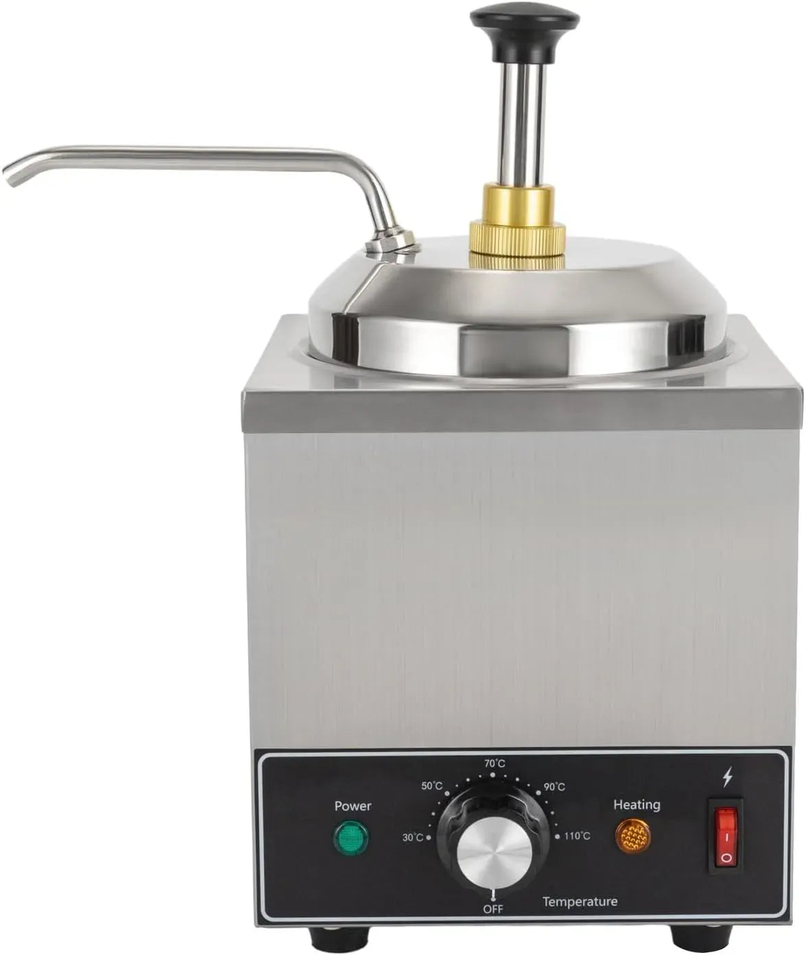 Distributeur, 650 W, professionnel, restaurant, acier inoxydable, fonction chauffante, pour Restaurant