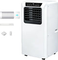 Climatiseur, 16 à 30 °C, LONGCAO 3-en-1, portable, roulettes de déplacement, minuteur, Flux d'air Double pour Régulation Rapide de 16 à 30°C