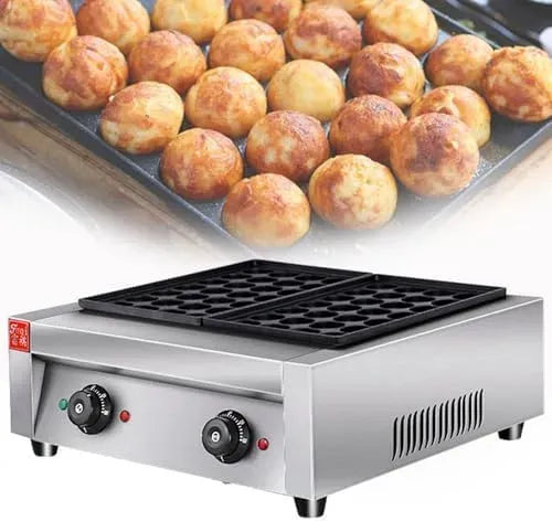 Poêle grill, 2000 W, acier inoxydable, Plateau électrique de 56 trous Takoyaki, appareil de cuisson m