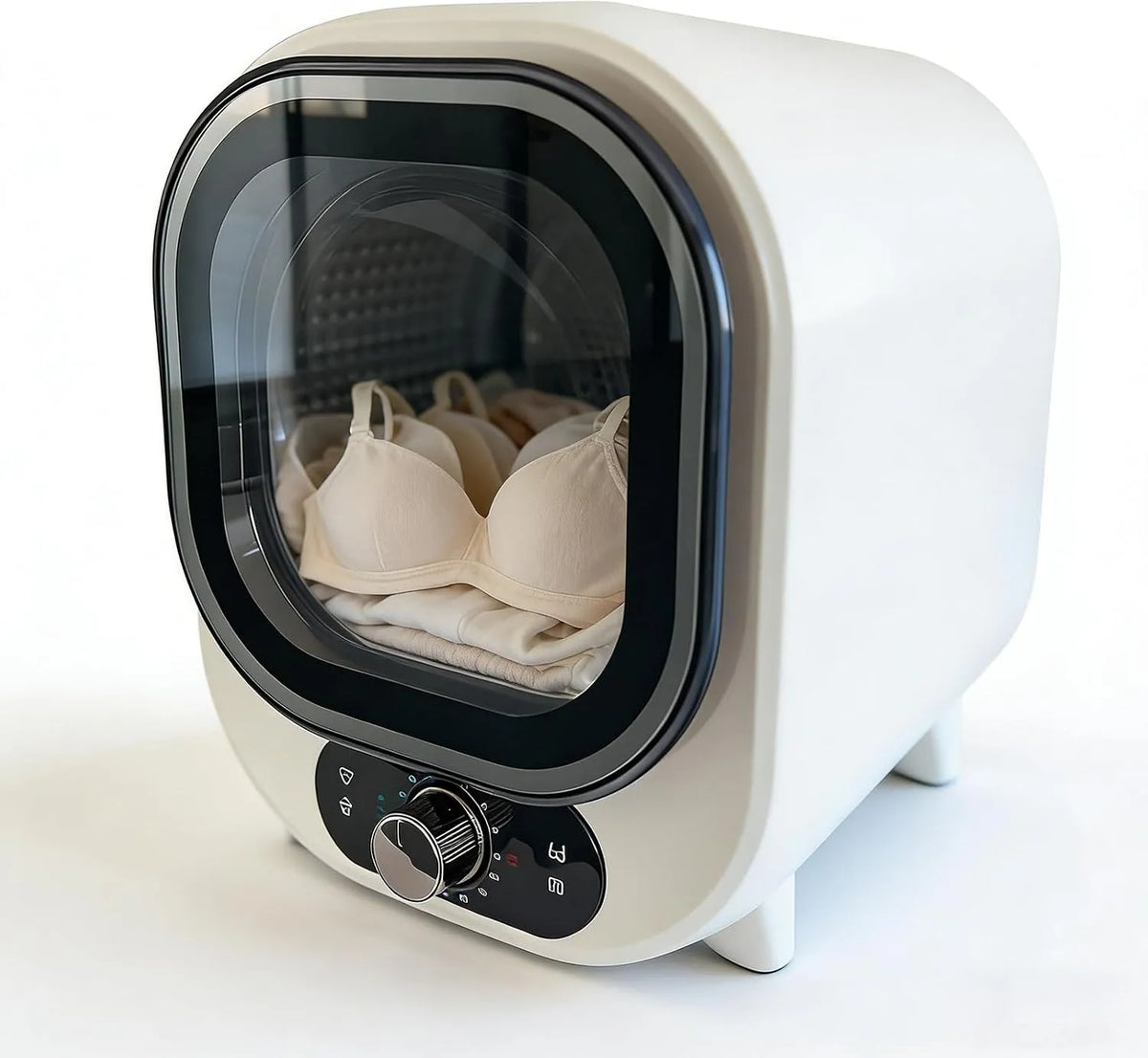 Sèche-linge, 8 kg, 35 dB, portable, silencieux, 2 modes de séchage: air froid, chaud, capacité de 0