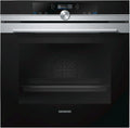 Siemens HB672GBS1 Four électrique, 71 L, acier inoxydable, noir