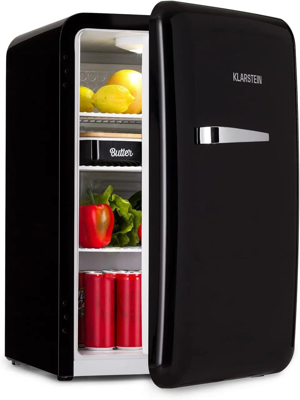 Klarstein Réfrigérateur, 70 L, 0 à 10 °C, silencieux, camping, Mini Bar Intérieur