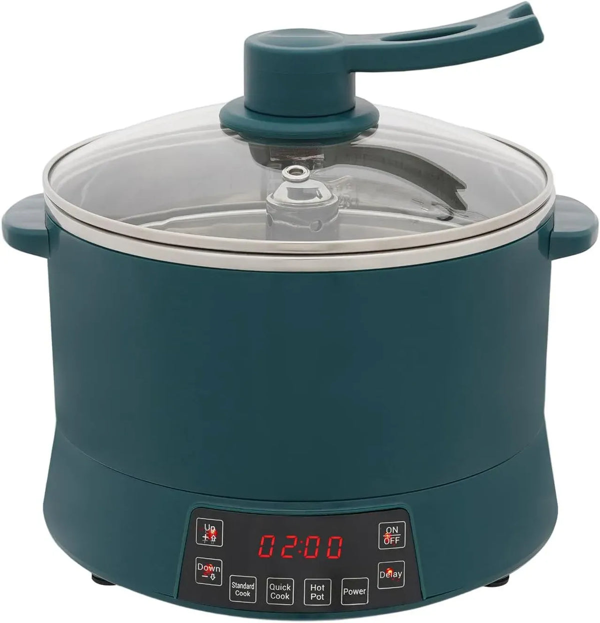 Cuiseur, cuiseur multifonction électrique, multicuiseur électrique, cuiseur à riz électrique, 4 L, 1500 W, vert, pour maisons